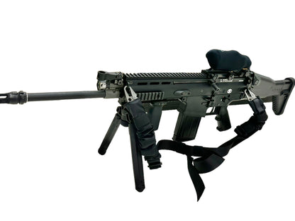 FN AMERICA SCAR 17S WITH TRIJICON ACOG & SUREFIRE. MANY UPGRADES (PRE OWNED)