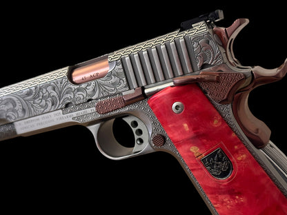 ARSENAL 1911 DOUBLE BARREL “PRISMATIC DUELLER” APF .45 ACP 1 OF 1