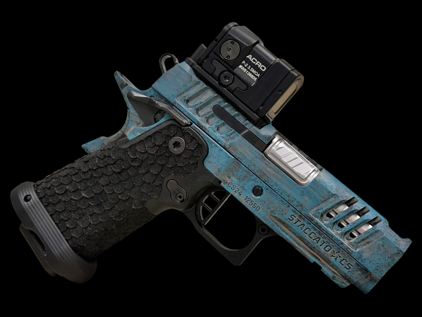 STACCATO CUSTOM CS “SUNKEN SHIP 2.0” X SERIES PORTED WITH ACRO P2 (Discontinued Model)