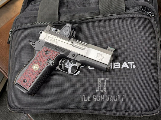 WISON COMBAT EDC X9 2.0 TWO TONE 3.25” WITH TRIJICON RMR GREEN DOT