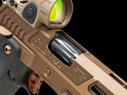 TARAN TACTICAL SAND VIPER 2011 NEW BARREL 9MM WITH TAN SRO.