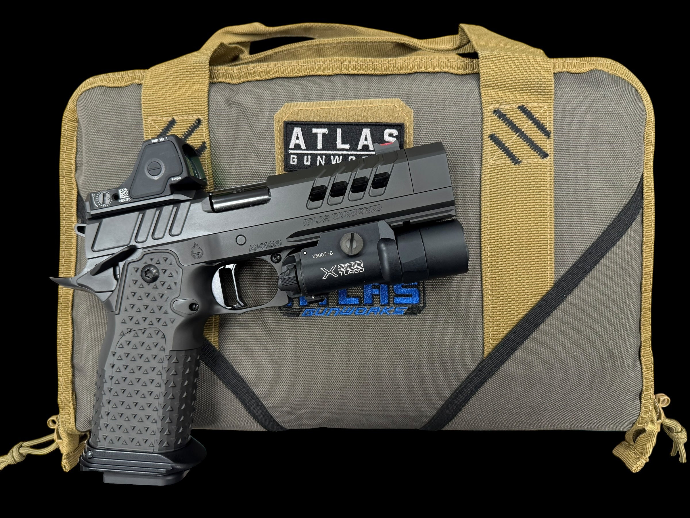 ATLAS GUNWORKS ARTEMIS V3 PERFECT ZERO SIGHT BLOCK 9MM OPTIC AND
