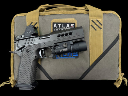 ATLAS GUNWORKS ARTEMIS V3 PERFECT ZERO SIGHT BLOCK 9MM OPTIC AND LIGHT NOT INCLUDED
