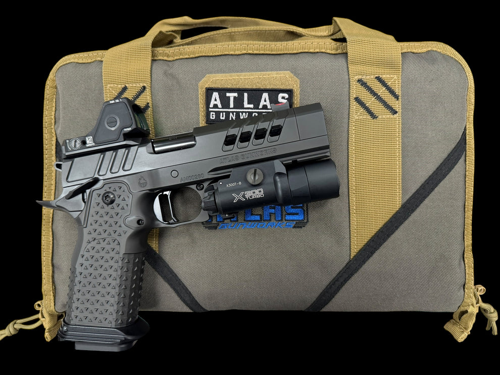 ATLAS GUNWORKS ARTEMIS V3 PERFECT ZERO SIGHT BLOCK 9MM OPTIC AND LIGHT ...