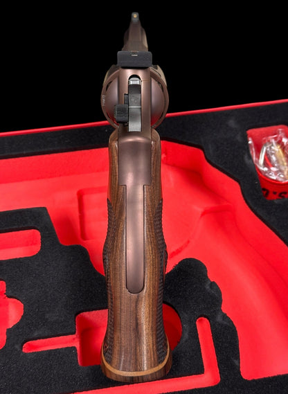 NIGHTHAWK CUSTOM KORTH MONGOOSE 5.25” BRONZE REVOLVER IN .357 MAG