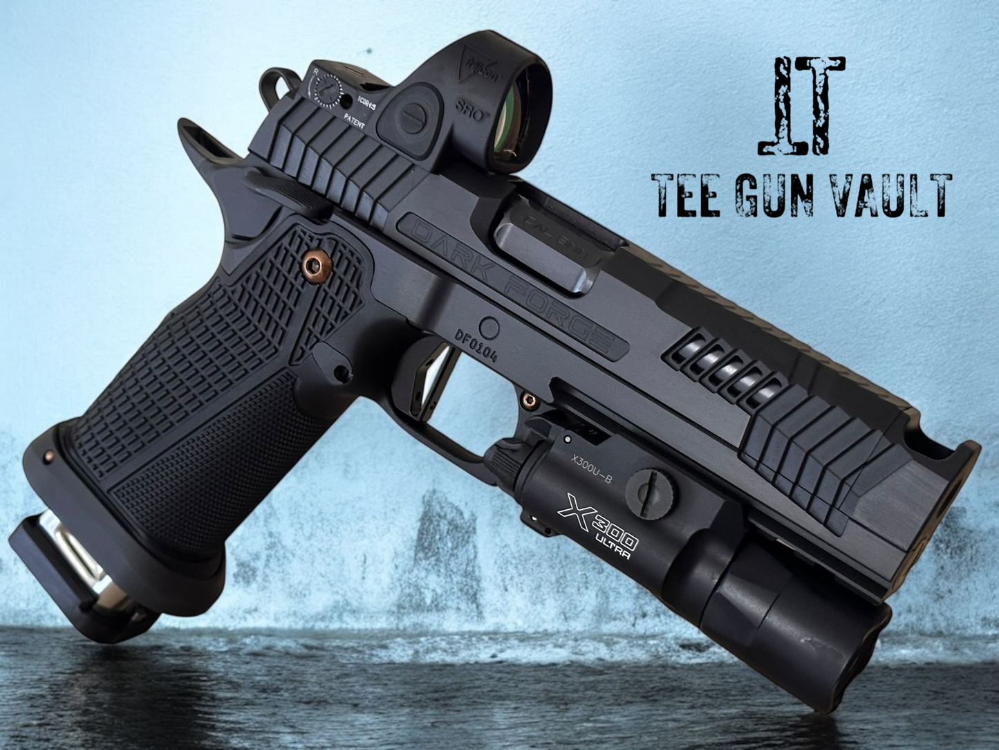 DARK FORGE “REAPER” COMP 5” 9mm (optic & light not included)
