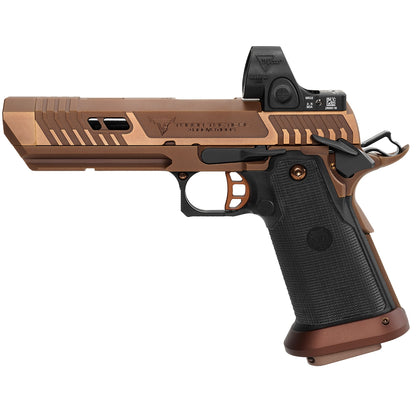 TARAN TACTICAL TTI SAND VIPER SOLID - LIMITED EDITION WITH TRIJICON BLACK SRO 9MM
