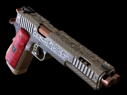 ARSENAL 1911 DOUBLE BARREL “PRISMATIC DUELLER” APF .45 ACP 1 OF 1