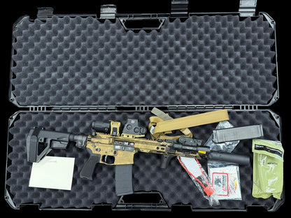 MUSTANG ARMAMENT CUSTOM “CHESTY” BRONZE CAMO 10.3” 5.56 NATO (NFA ITEM)