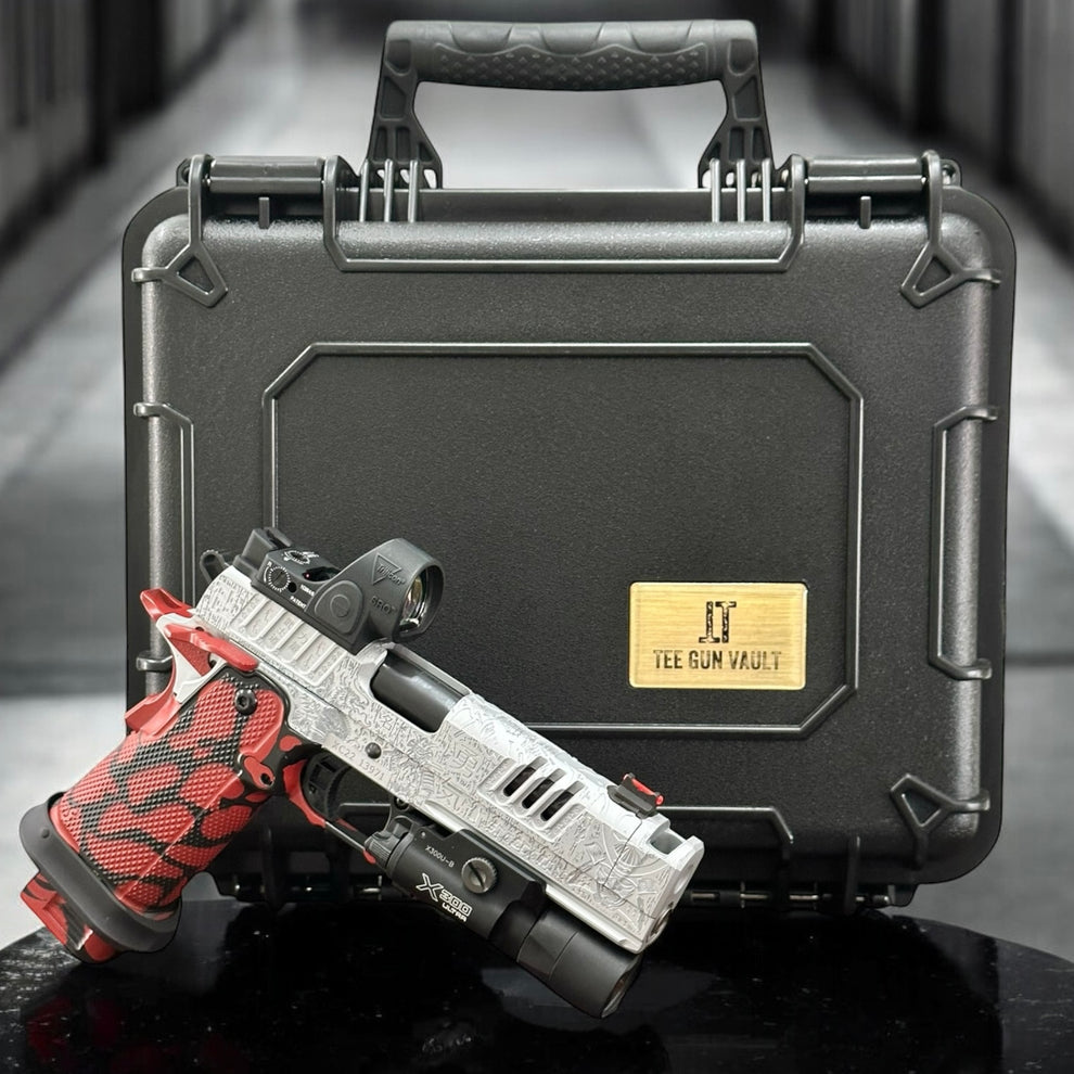 STACCATO CUSTOM XC “THE IMMORTALS” ENGRAVED WITH PT PRO GRIPS SRO AND ...