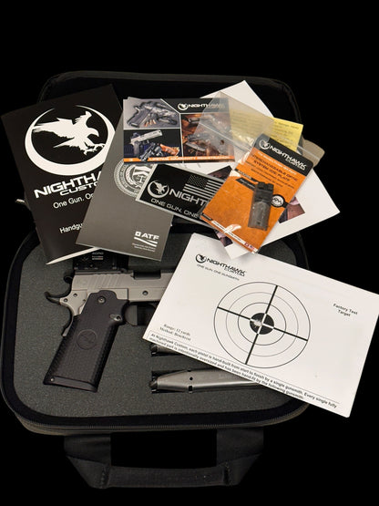 NIGHTHAWK CUSTOM BDS9 COMMANDER  WITH AIMPOINT ACRO P2 9MM
