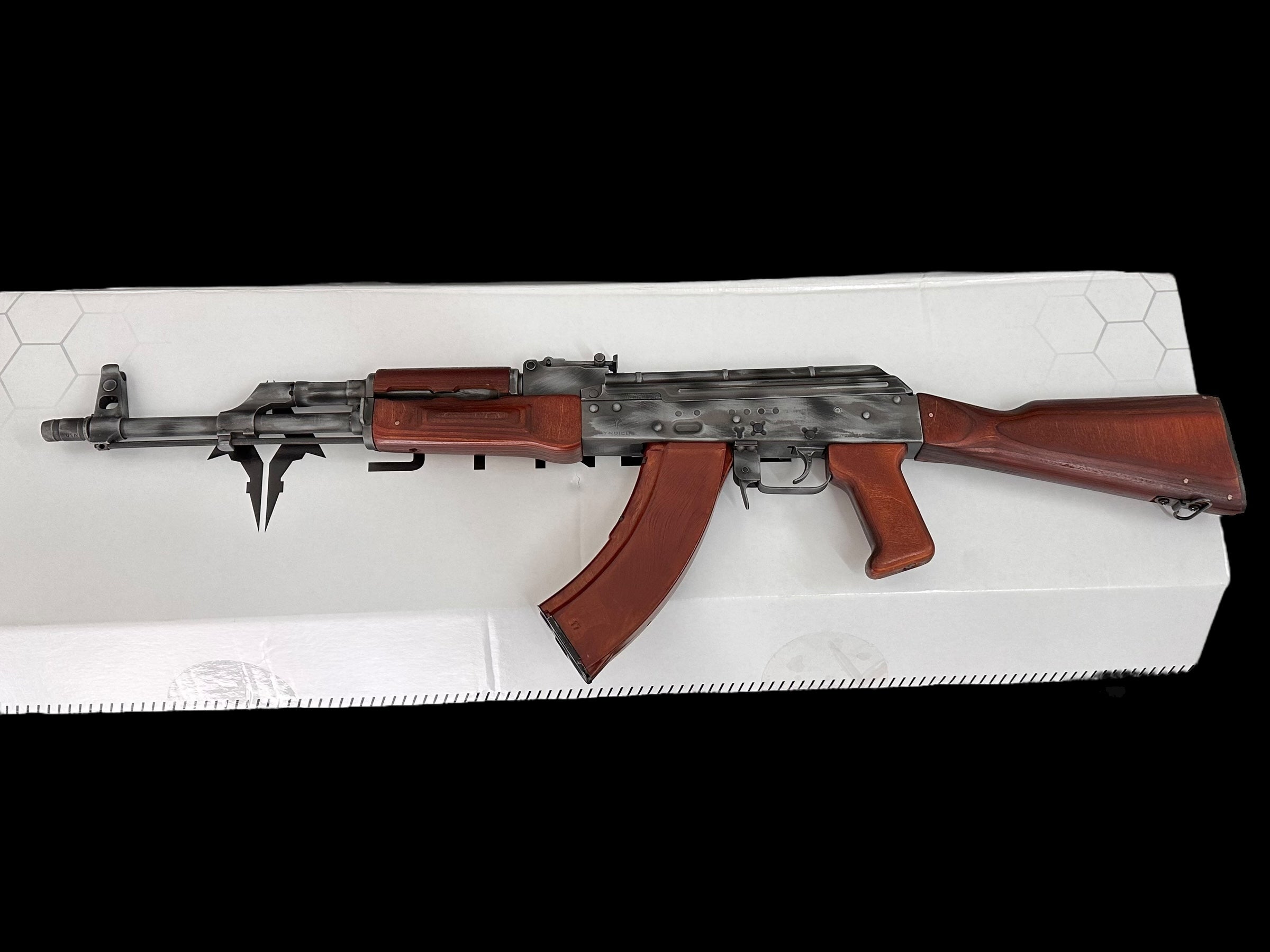 ジン　AK47　カスタム品 SYNDICUS CUSTOM AK47 CERAKOTE WITH BAKELITE MAG – Tee Gun Vault