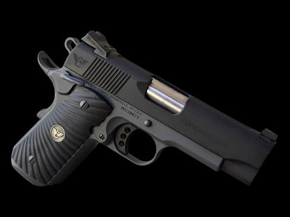 WILSON COMBAT CP-9 TACTICAL SUPERGRADE COMPACT BLACK ARMOR-TUFF FINISH 9MM