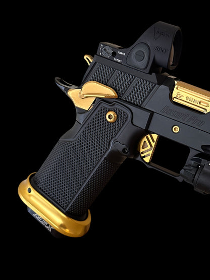 PHOENIX TRINITY DESERT PRO BLACK EDITION LIMITED TO 15 BLACK/GOLD DLC FINISH 9MM (optic & light) not included