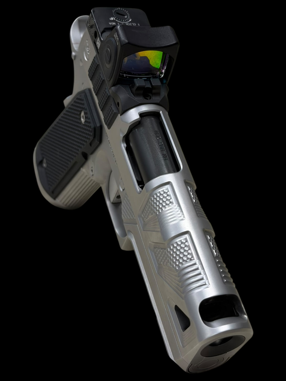 NIGHTHAWK CUSTOM ALPHA HAWK SINGLE STACK COMMANDER 9MM PORTED ((OPTIC NOT INCLUDED))