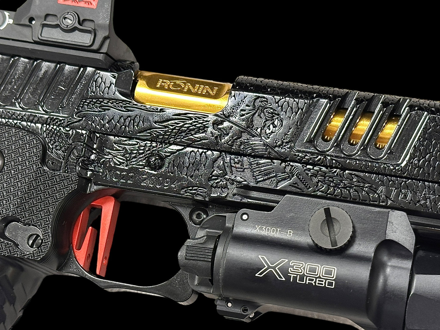 STACCATO CUSTOM XC “RONIN” 2011 LIMITED EDITION PRE ORDER (OPTIC AND LIGHT ARE NOT INCLUDED) LEAD TIME IS 12 WEEKS