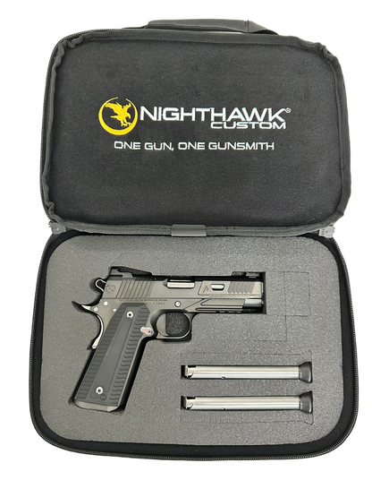 NIGHTHAWK CUSTOM 1911 AGENT 2 COMMANDER RECON WITH POLISHED ACCENTS IOS READY .45ACP