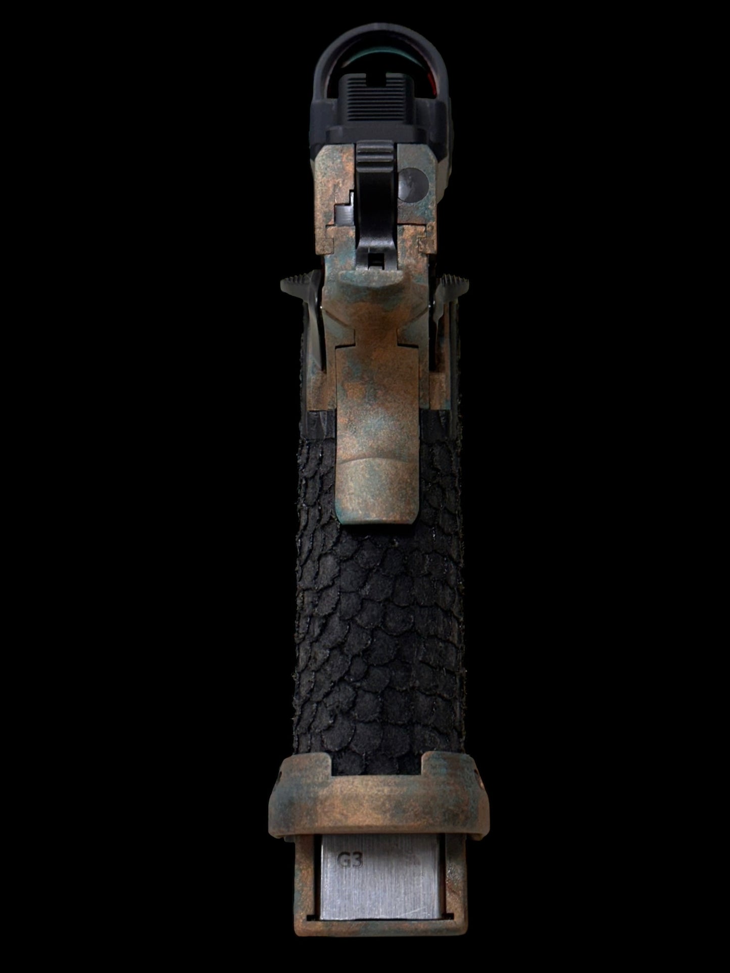 STACCATO CUSTOM XC LIMITED EDITION "SUNKEN SHIP"  WITH DRAGON SCALE GRIPS, INFINITY TRIGGER SRO & X300