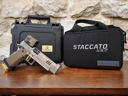 STACCATO CUSTOM XL “IMMORTALS” THEME WITH ATLAS METAL GRIPS ACRO P2 & MODLITE