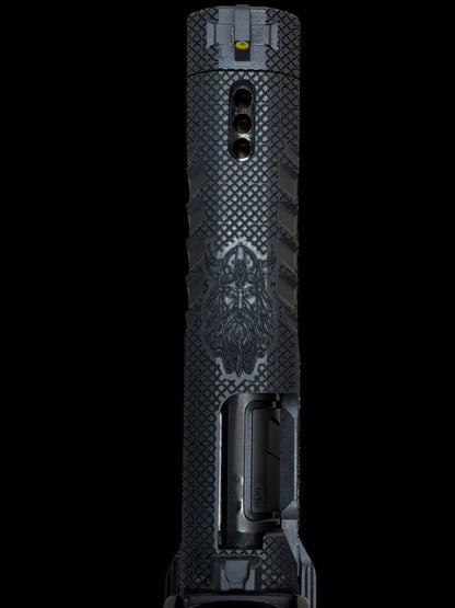 STACCATO CUSTOM P4.5 HD “VIKING” PORTED 4.5” DRAGON SCALE GRIPS RMR HD