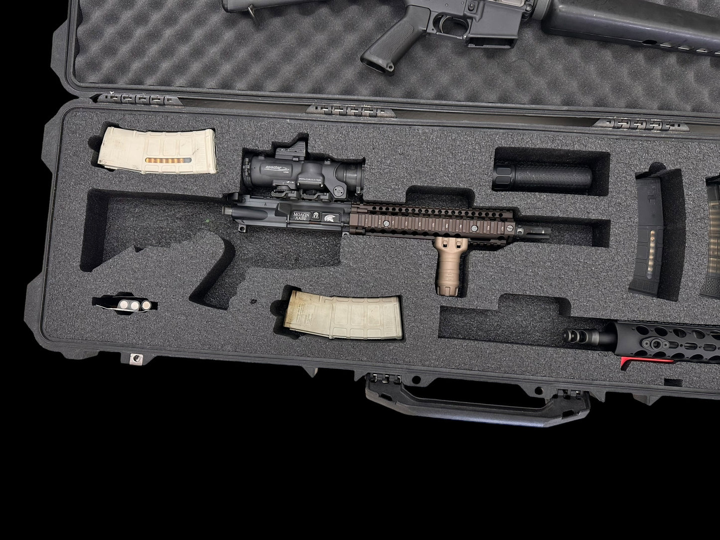 COLT M16A1 TRANSFERABLE MACHINE GUN CLASS 3 MINT WITH 2 EXTRA UPPERS IN CUSTOM CASE