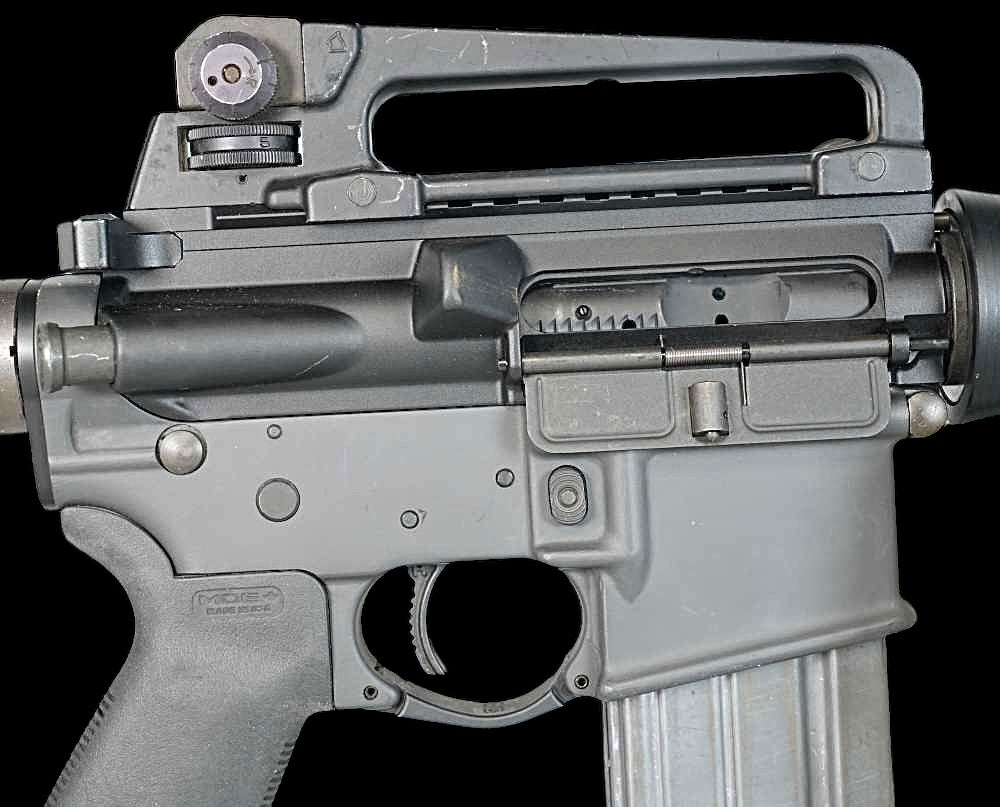 SAW-15 OLYMPIC ARMS COMMANDO 8.5” FULL AUTO TRANSFERABLE MACHINE GUN (NFA ITEM) .223/5.56