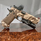 CUSTOM SPRINGFIELD PRODIGY PORTED 5” BARREL CAMO FINISH WITH SRO AND X300