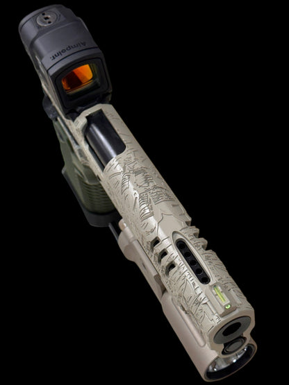 STACCATO CUSTOM XL “IMMORTALS” THEME WITH T7 ALUMINUM GRIPS ACRO P2 & MODLITE
