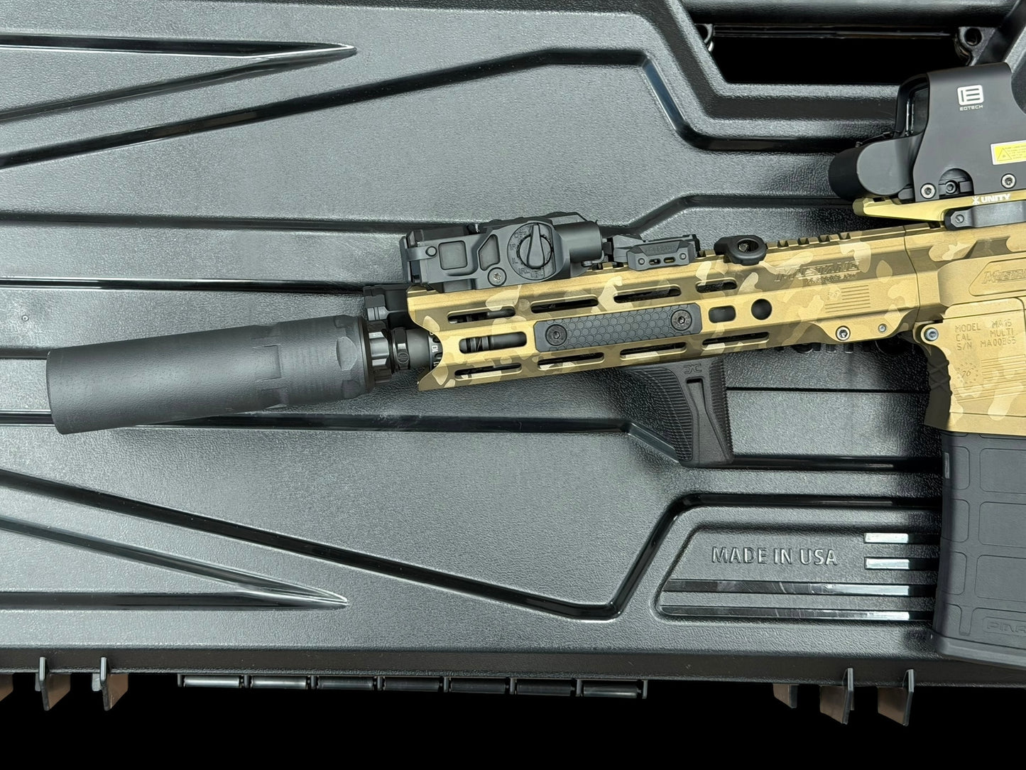MUSTANG ARMAMENT CUSTOM “CHESTY” BRONZE CAMO 10.3” 5.56 NATO (NFA ITEM)