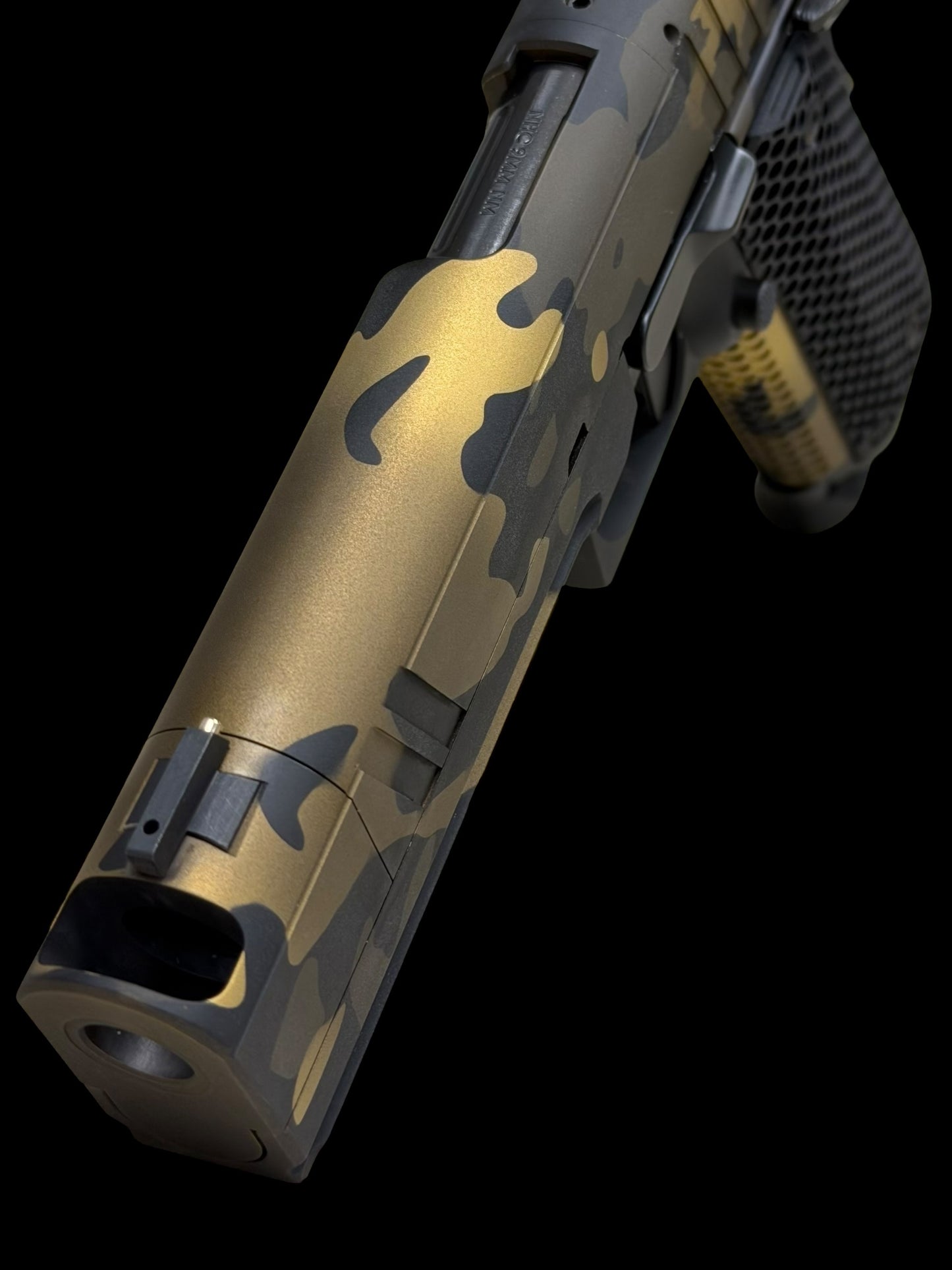 NIGHTHAWK CUSTOM SAND HAWK SINGLE STACK IN HALO FINISH 9mm