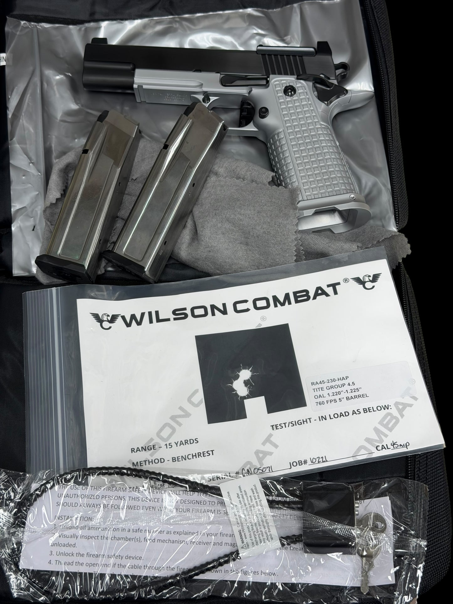 GUNCRAFTER HELLCAT X2 TWO TONE DOUBLE STACK .45 ACP ALL STEEL OPTIC READY
