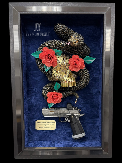 TARAN TACTICAL “MEMENTO MORI” VIPER 1 OF 5 MASTERPIECE MUSEUM GRADE FUNCTIONAL ART