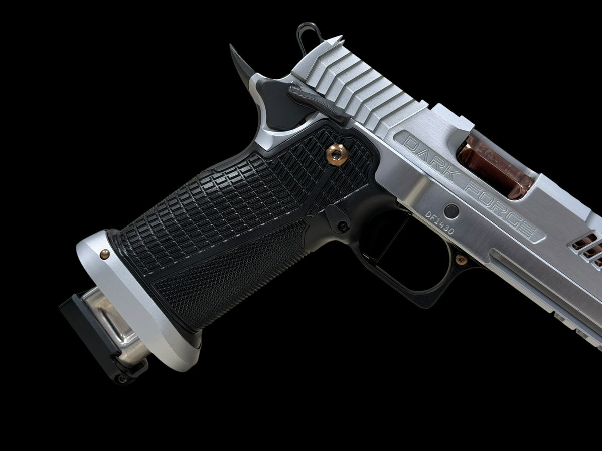DARK FORGE WRAITH 4.6” PORTED HARD CHROME WITH POLISHED ROSE GOLD BARREL