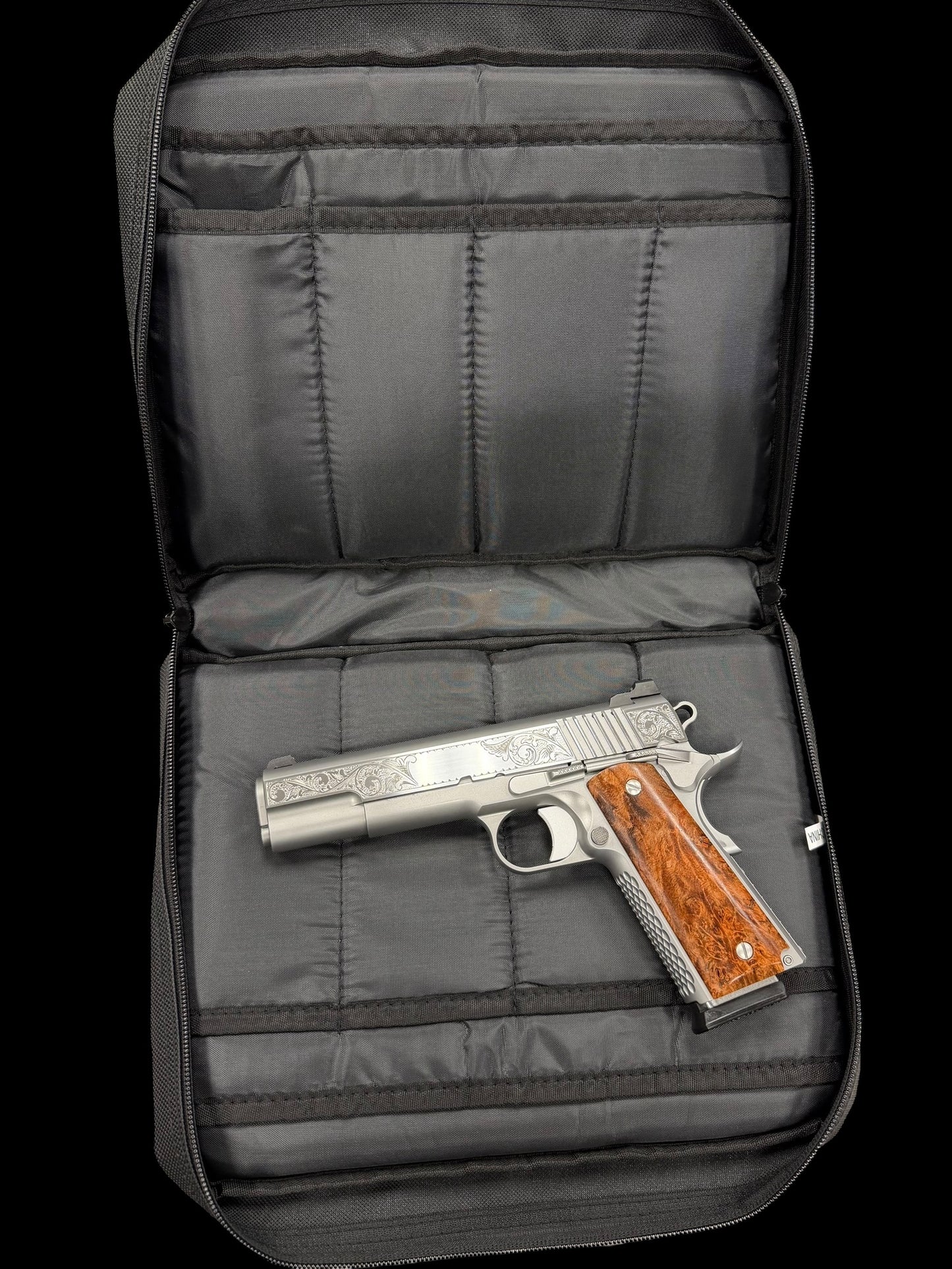 GUNCRAFTER INDUSTRIES 1911 RENAISSANCE .45 ACP STAINLESS STEEL ENGRAVED
