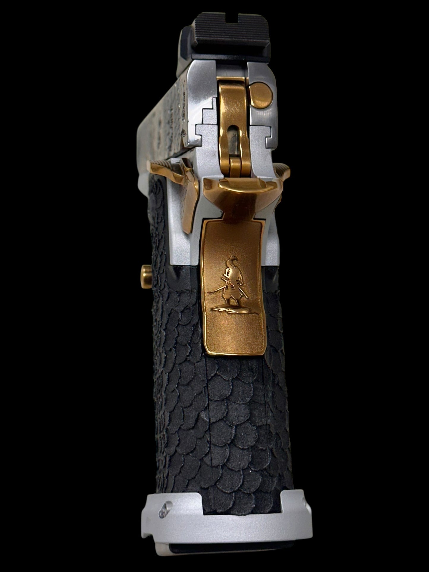 BUL ARMORY SAS II ULTRALIGHT PRO 2 PORTED “SAMURAI” 3.25” SILVER/COPPER PVD FINISH