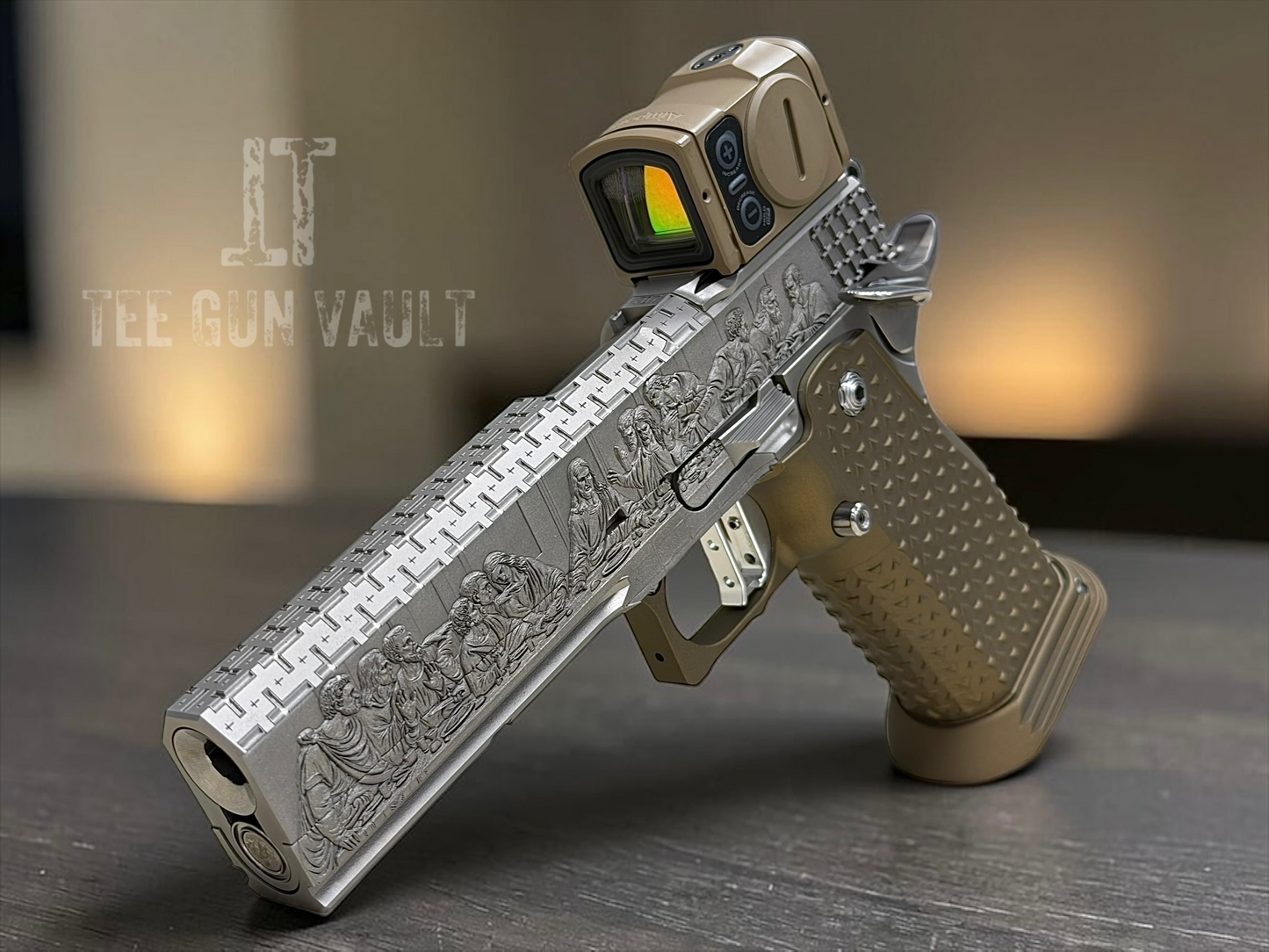 TEE GUN VAULT “THE LAST SUPPER” 1 OF 1 MASTERPIECE PERFECT ZERO BUILD