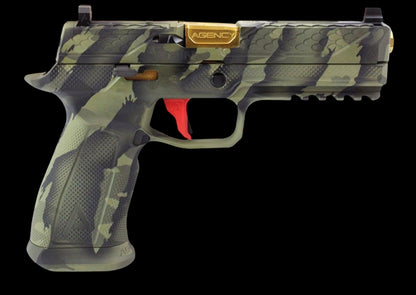 Agency Arms Sig P320 Ronin Tactics, 9MM, 4.7" Barrel, Earth Camo