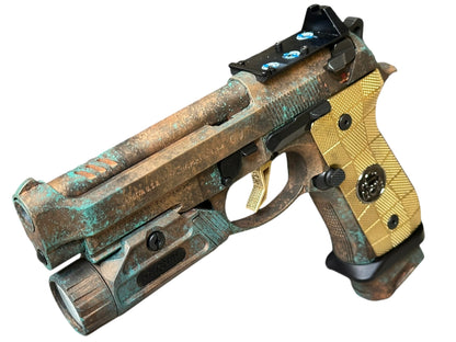 BERETTA CUSTOM 92FS PORTED LIMITED EDITION "SUNKEN SHIP" OPTIC READY WITH HOLOSUN 9MM