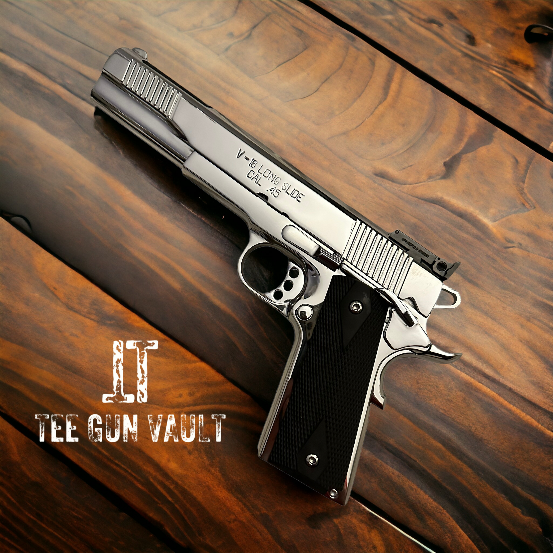 SPRINGFIELD V-16 LONG HIGH POLISHED .45 ACP & .45 SUPER (PRE OWNED