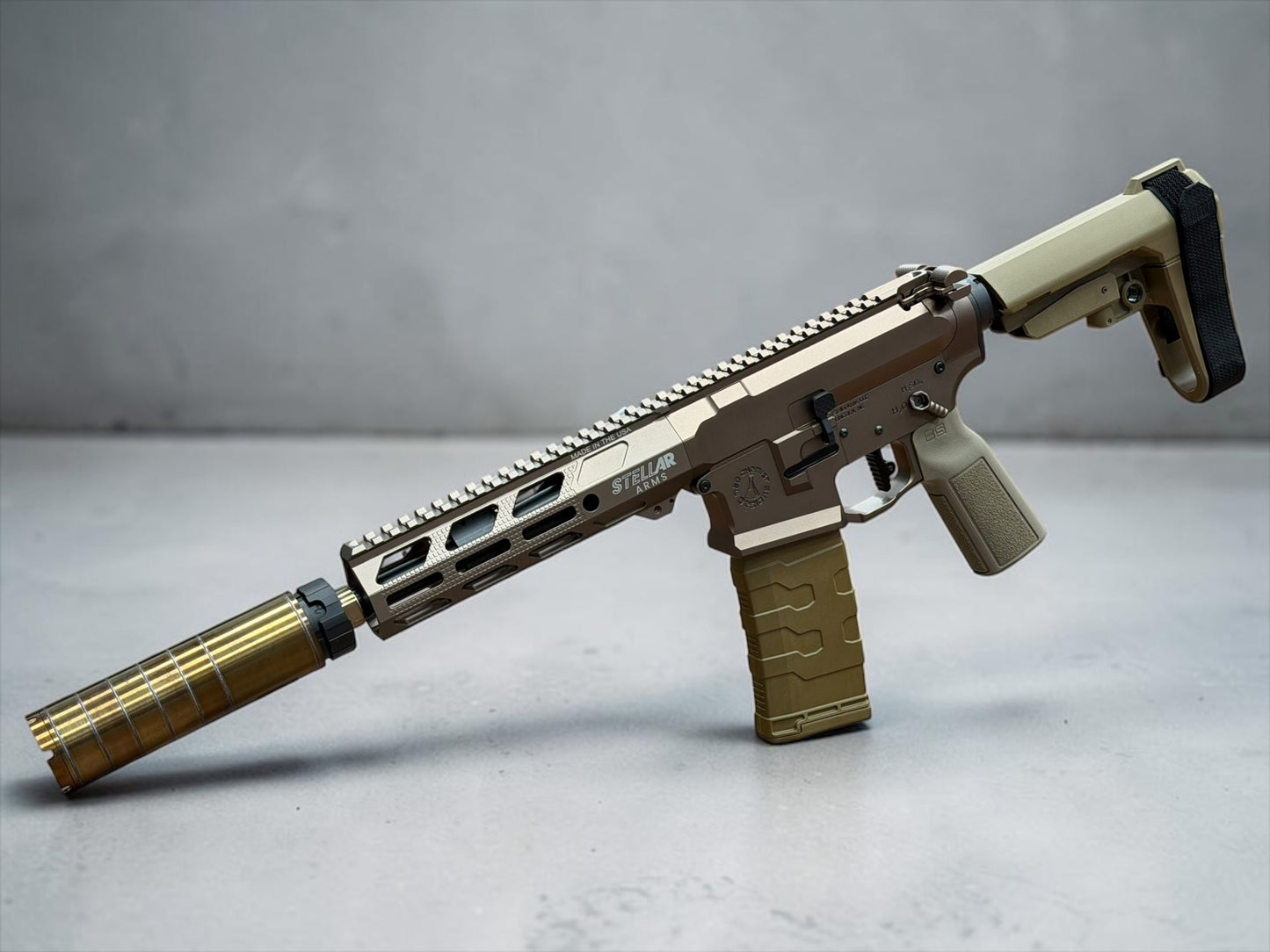STELLAR ARMS MAD CHEMIST FDE AR PISTOL 300 BLACKOUT (NFA ITEM)