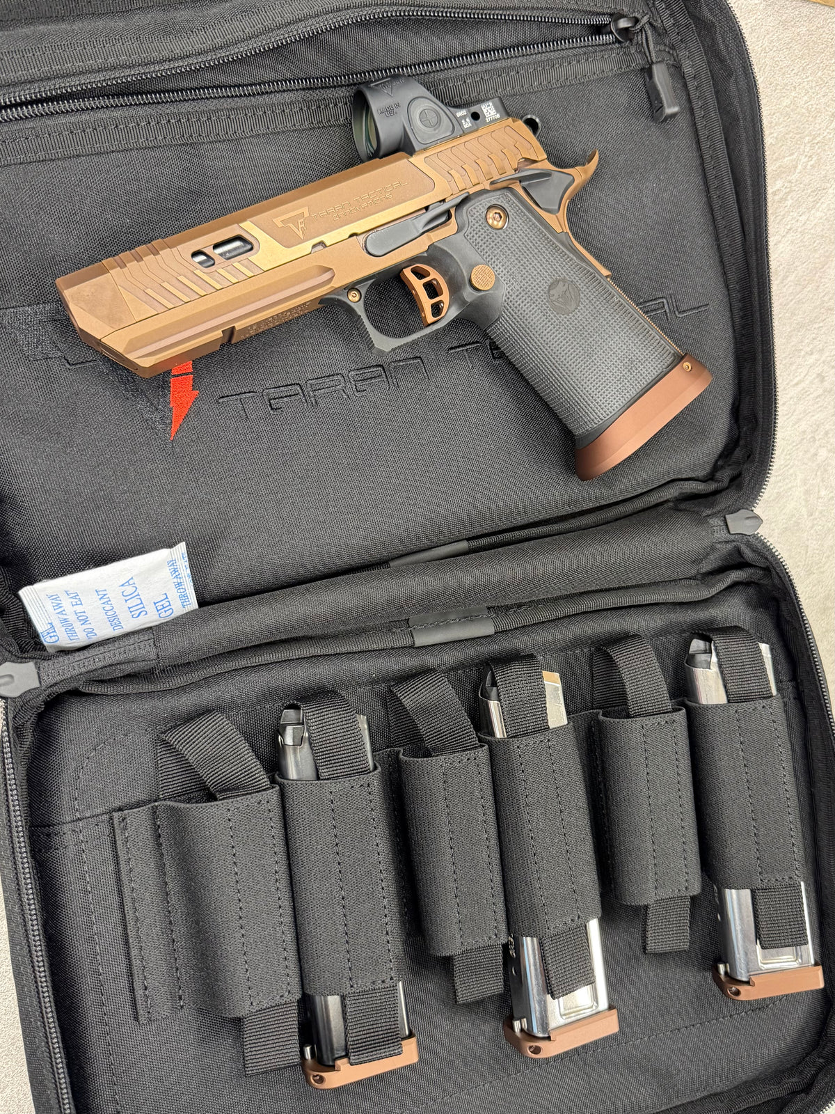 TARAN TACTICAL TTI SAND VIPER SOLID - LIMITED EDITION WITH TRIJICON BLACK SRO 9MM
