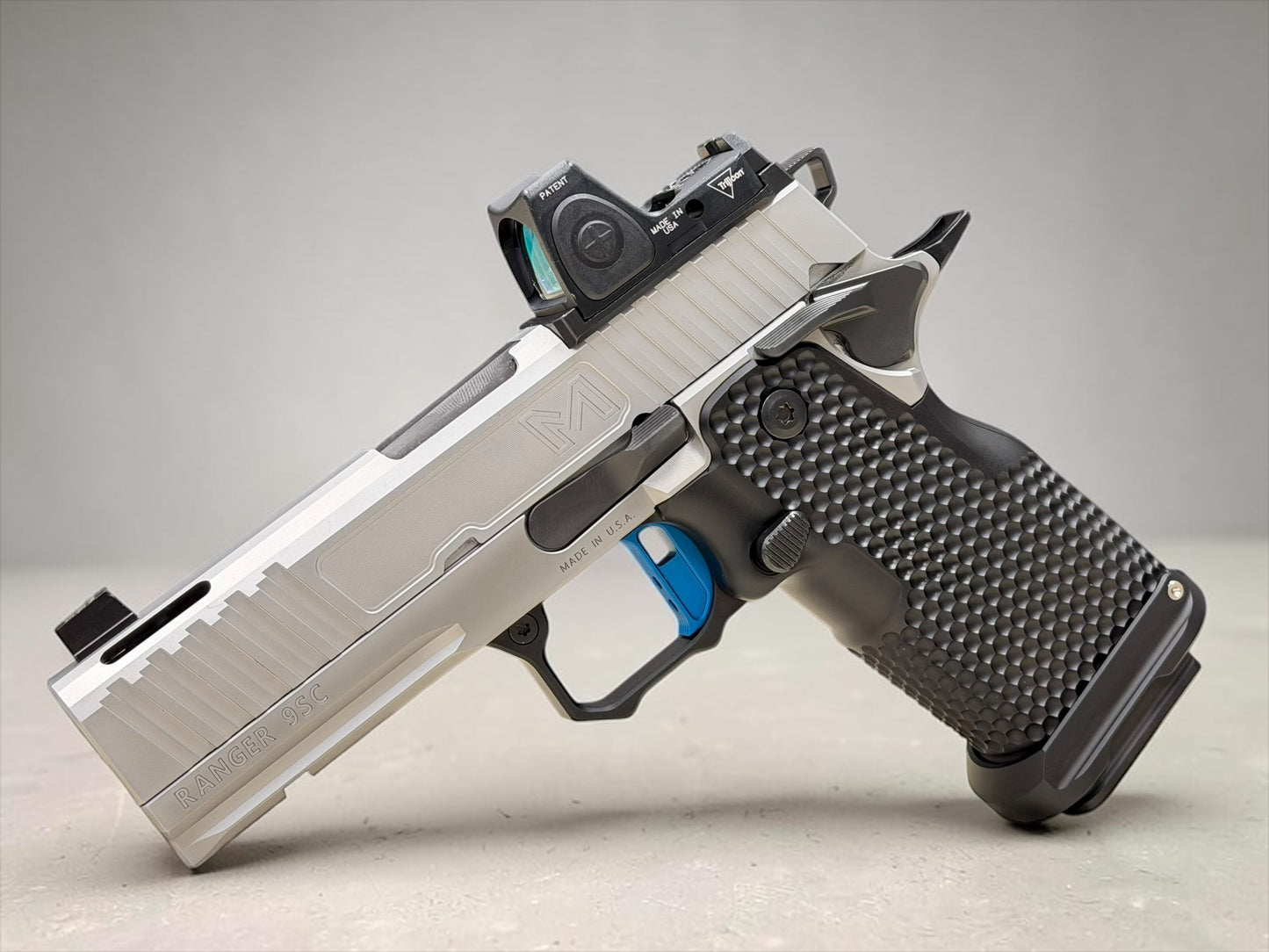 MILLER PRECISION RANGER 9SC PORTED WITH TRIJICON RMR