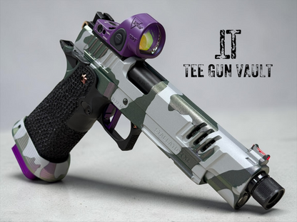 STACCATO CUSTOM XL MULTI CAM THREADED 5.4” BARREL WITH INFINITY TRIGGER AND SRO