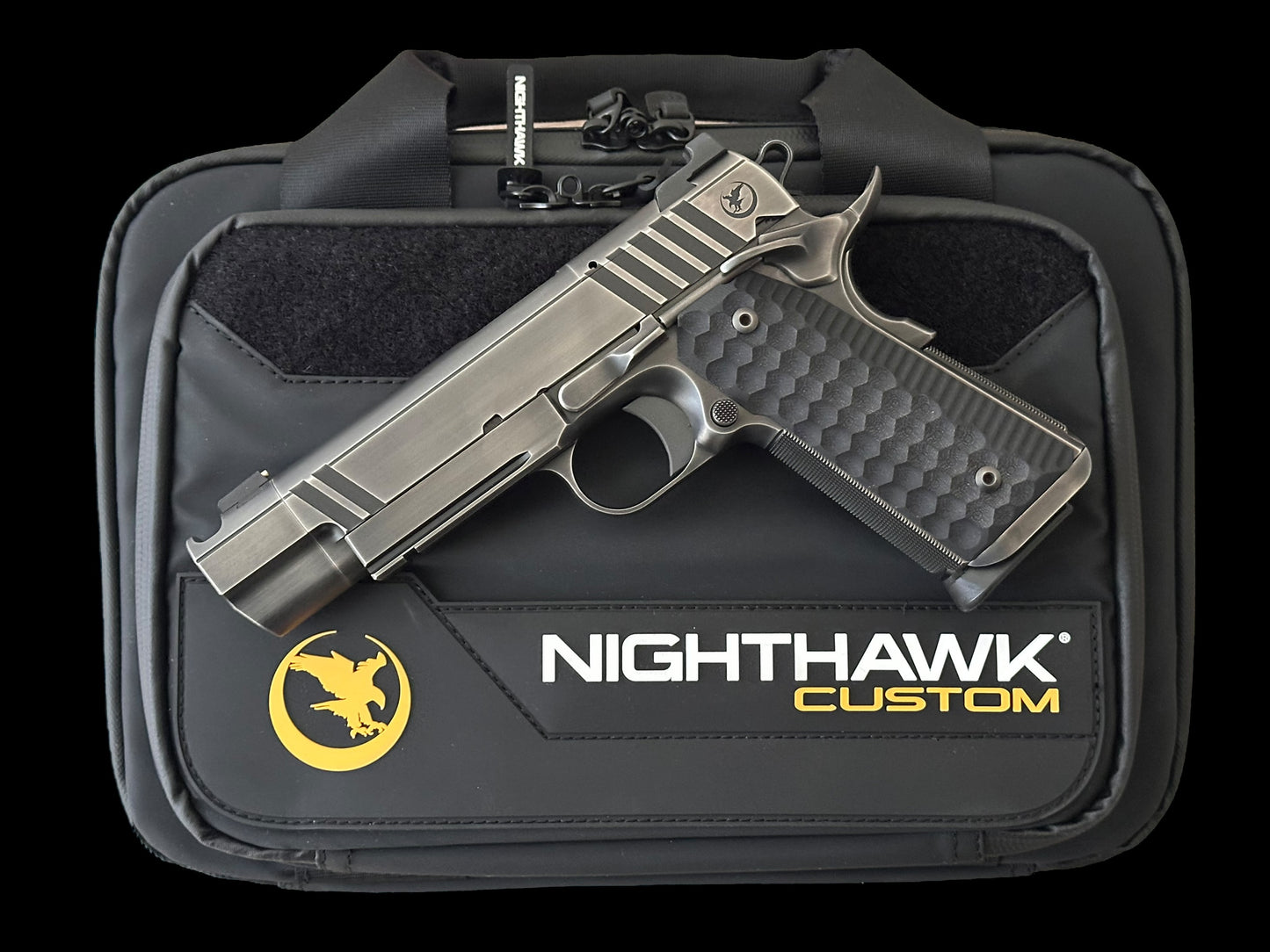 NIGHTHAWK CUSTOM FIREHAWK .45 ACP SINGLE STACK 1911 SMOKED NITRIDE