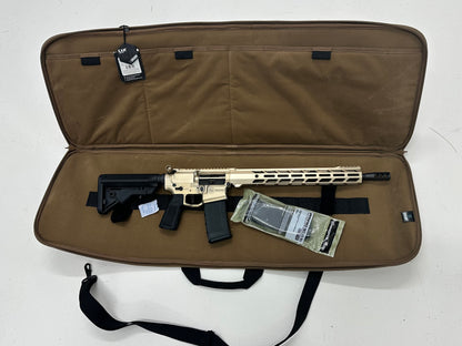 MASP INDUSTRIES MILITIA 15 ALPHA-V2 556 GOLD RIFLE