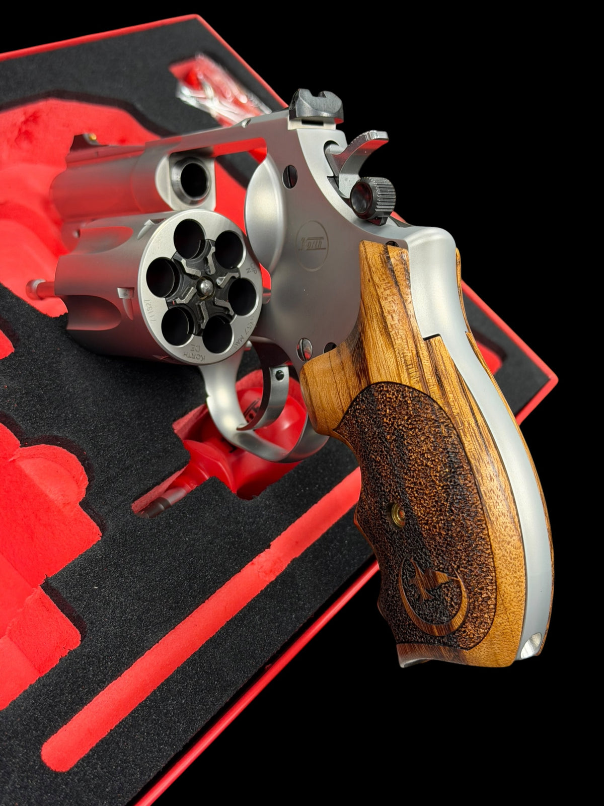 NIGHTHAWK CUSTOM KORTH MONGOOSE 2.75” REVOLVER SILVER IN .357 MAG