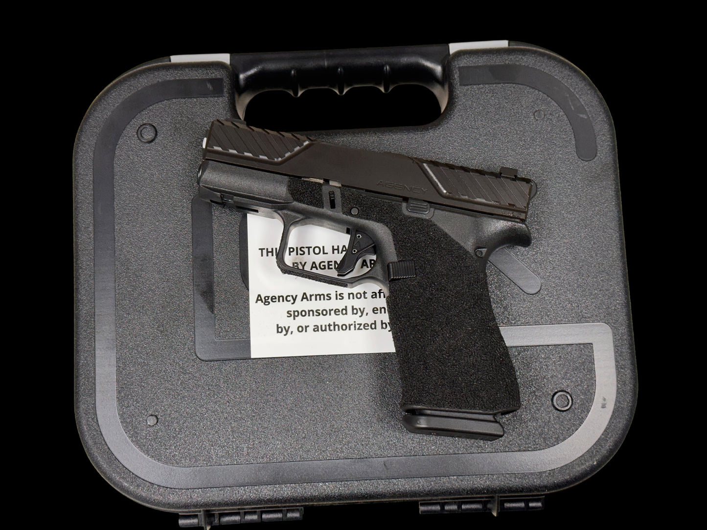 AGENCY ARMS GLOCK G43x S1 9mm optic ready