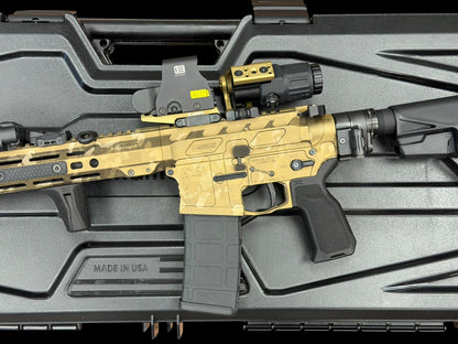 MUSTANG ARMAMENT CUSTOM “CHESTY” BRONZE CAMO 10.3” 5.56 NATO (NFA ITEM)