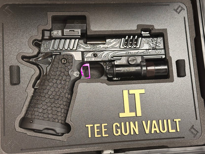 STACCATO XC CUSTOM “TRIBAL DRAGON BLACK” EDITION INFINITY TRIGGER APEX FUSION AND X300