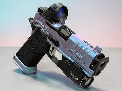STACCATO CUSTOM P4X “TYPHOON” PORTED + COMP WITH TRIJICON SRO & TLR7